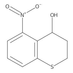 5-Nitrothiochroman-4-ol Structure