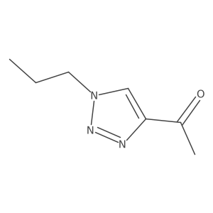 1-(1-propyl-1H-1,2,3-triazol-4-yl)ethan-1-one结构式