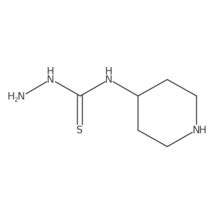 3-Amino-1-(piperidin-4-yl)thiourea结构式