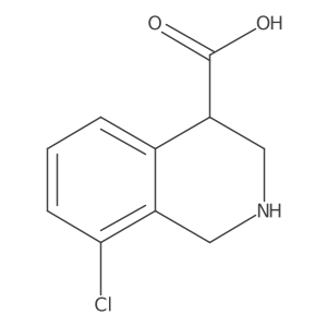 O=C(O)C1CNCc2c(Cl)cccc21结构式