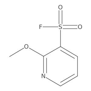 2-Methoxypyridine-3-sulfonyl fluoride结构式