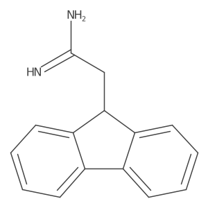 2-(9H-fluoren-9-yl)ethanimidamide结构式