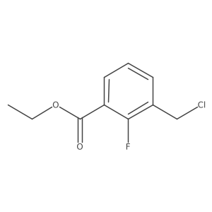 Ethyl 3-(chloromethyl)-2-fluorobenzoate Structure