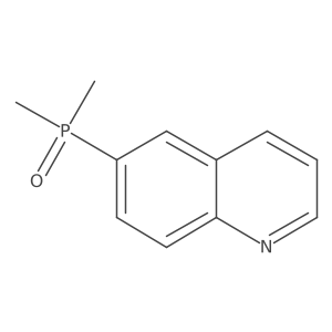 Dimethyl(quinolin-6-yl)phosphine oxide Structure