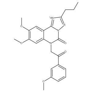 2-[2-(3,5-dimethyl-1H-pyrazol-1-yl)ethyl]-6-[2-(3-methoxyphenyl)-2-oxoethyl]-5H,6H-[1,2,4]triazolo[1,5-c]quinazolin-5-one Structure
