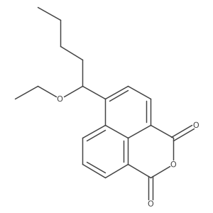 6-(1-Ethoxypentyl)-1H,3H-benzo[de]isochromene-1,3-dione Structure