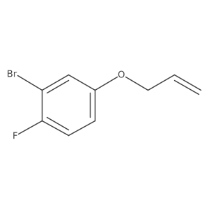 4-allyloxy-2-bromo-1-fluoro-benzene Structure