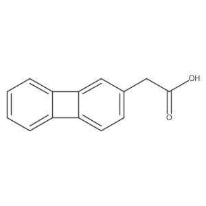 2-Biphenylen-2-ylacetic acid Structure