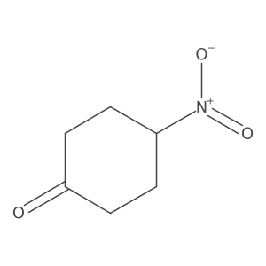 4-Nitrocyclohexan-1-one Structure