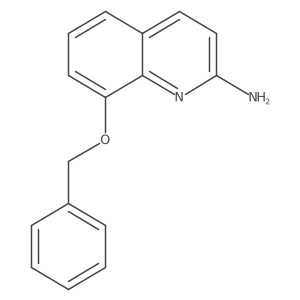 8-(Benzyloxy)quinolin-2-amine Structure