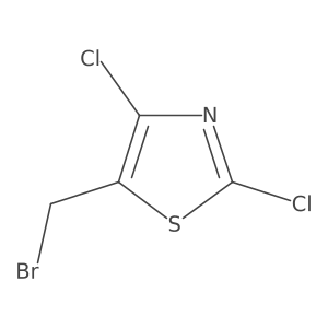 5-(Bromomethyl)-2,4-dichloro-1,3-thiazole结构式