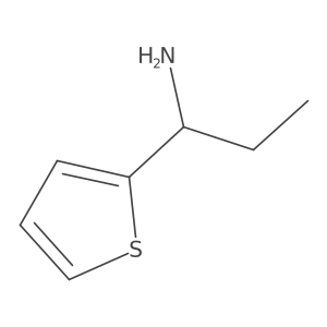 (1S)-1-(thiophen-2-yl)propan-1-amine Structure