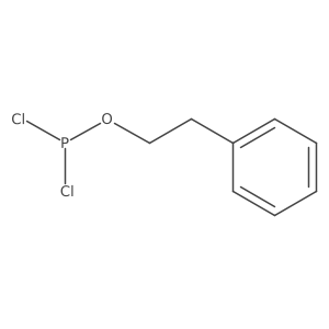 Phosphorodichloridous acid, 2-phenylethyl ester结构式