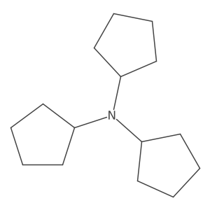 N,N-dicyclopentylcyclopentanamine Structure