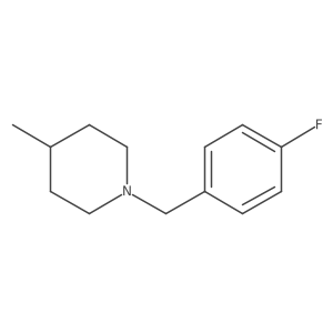 1-(4-Fluorobenzyl)-4-methylpiperidine结构式