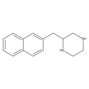 2-Naphthalen-2-ylmethyl-piperazine Structure
