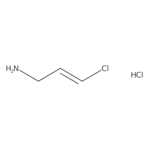 3-Chloroprop-2-en-1-amine hydrochloride Structure