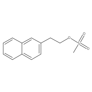 2-Naphthaleneethanol, 2-methanesulfonate结构式