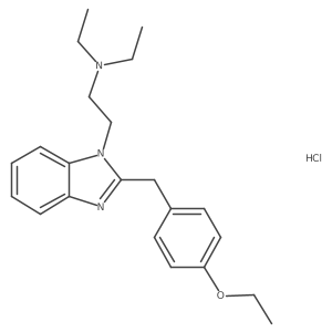 Desnitroetonitazene HCl结构式