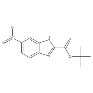 1,1-dimethylethyl 5-nitro-1H-benzimidazole-2-carboxylate Structure