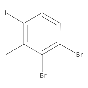 2,3-Dibromo-6-iodotoluene结构式