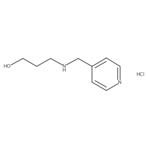 3-[(4-Pyridinylmethyl)amino]-1-propanol hydrochloride结构式