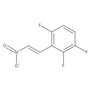 1,2,4-Trifluoro-3-(2-nitroethenyl)benzene结构式