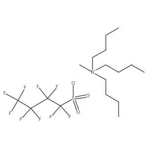 N,N-Dibutyl-N-methylbutan-1-aminium nonafluorobutane-1-sulfonate Structure