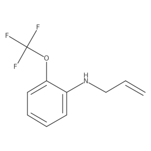 N-(prop-2-en-1-yl)-2-(trifluoromethoxy)aniline Structure