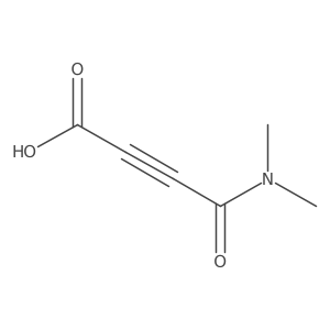 3-(Dimethylcarbamoyl)prop-2-ynoic acid结构式