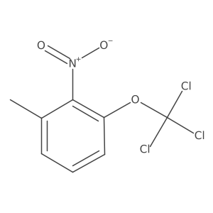 2-Nitro-3-(trichloromethoxy)toluene Structure