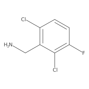 2,6-Dichloro-3-fluorobenzylamine结构式