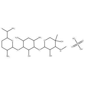 Gentamicin C2a sulfate结构式