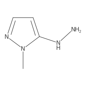 5-hydrazinyl-1-methyl-1H-pyrazole Structure