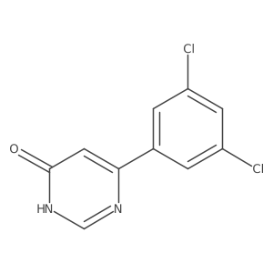 6-(3,5-Dichlorophenyl)pyrimidin-4-ol结构式