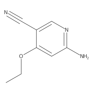 6-Amino-4-ethoxynicotinonitrile Structure