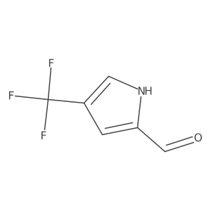 4-(Trifluoromethyl)-1H-pyrrole-2-carbaldehyde Structure