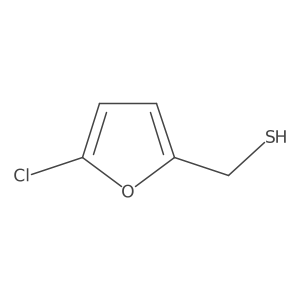 (5-Chlorofuran-2-yl)methanethiol结构式