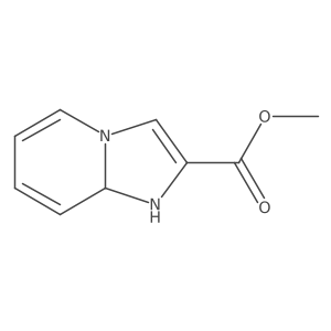 methyl 1H,8aH-imidazo[1,2-a]pyridine-2-carboxylate结构式