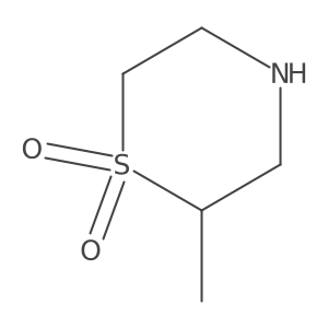 (S)-2-Methylthiomorpholine 1,1-dioxide结构式