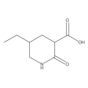 5-Ethyl-2-oxopiperidine-3-carboxylic acid结构式