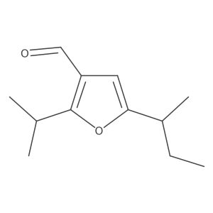5-(Butan-2-yl)-2-(propan-2-yl)furan-3-carbaldehyde结构式
