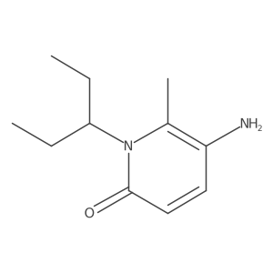 5-Amino-6-methyl-1-(pentan-3-yl)-1,2-dihydropyridin-2-one Structure