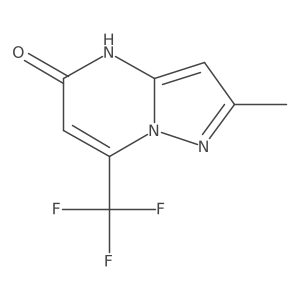 2-Methyl-7-(trifluoromethyl)pyrazolo[1,5-a]pyrimidin-5-ol Structure