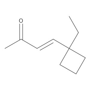 4-(1-Ethylcyclobutyl)but-3-en-2-one结构式