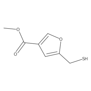 Methyl 5-(sulfanylmethyl)furan-3-carboxylate结构式