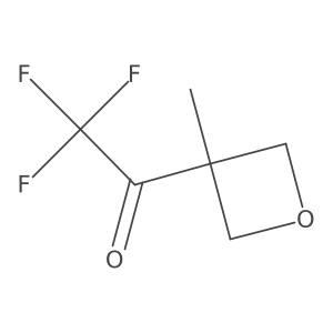 2,2,2-Trifluoro-1-(3-methyloxetan-3-yl)ethan-1-one Structure