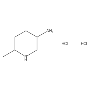 6-Methylpiperidin-3-amine;dihydrochloride结构式
