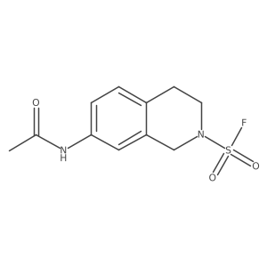 7-Acetamido-1,2,3,4-tetrahydroisoquinoline-2-sulfonyl fluoride Structure