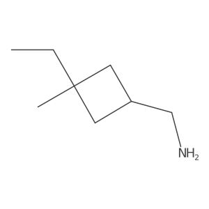 1-(3-Ethyl-3-methylcyclobutyl)methanamine结构式